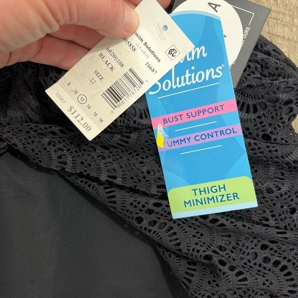 NEW Swim Solutions Fly Away Swim Dress - Picture 8 of 10